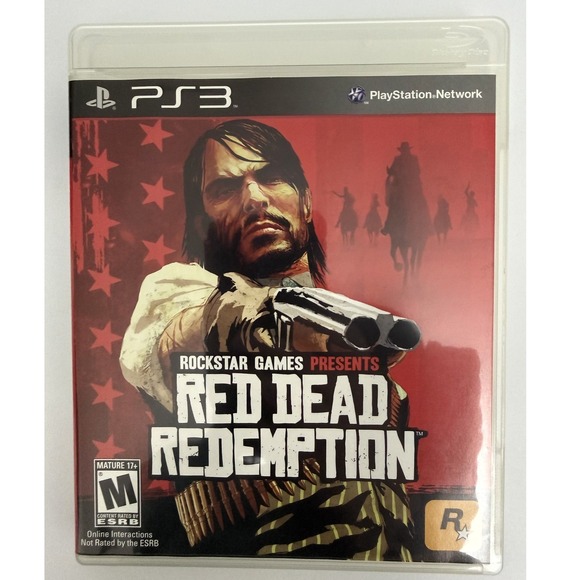 Rockstar Games Other - Red Dead Redemption - Sony PS3 - CIB W/ Map - Case Disc Manual Map Black Label